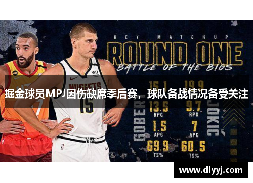 掘金球员MPJ因伤缺席季后赛，球队备战情况备受关注